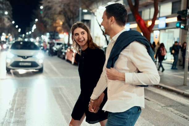 istock Beautiful couple spending time together 1496886563