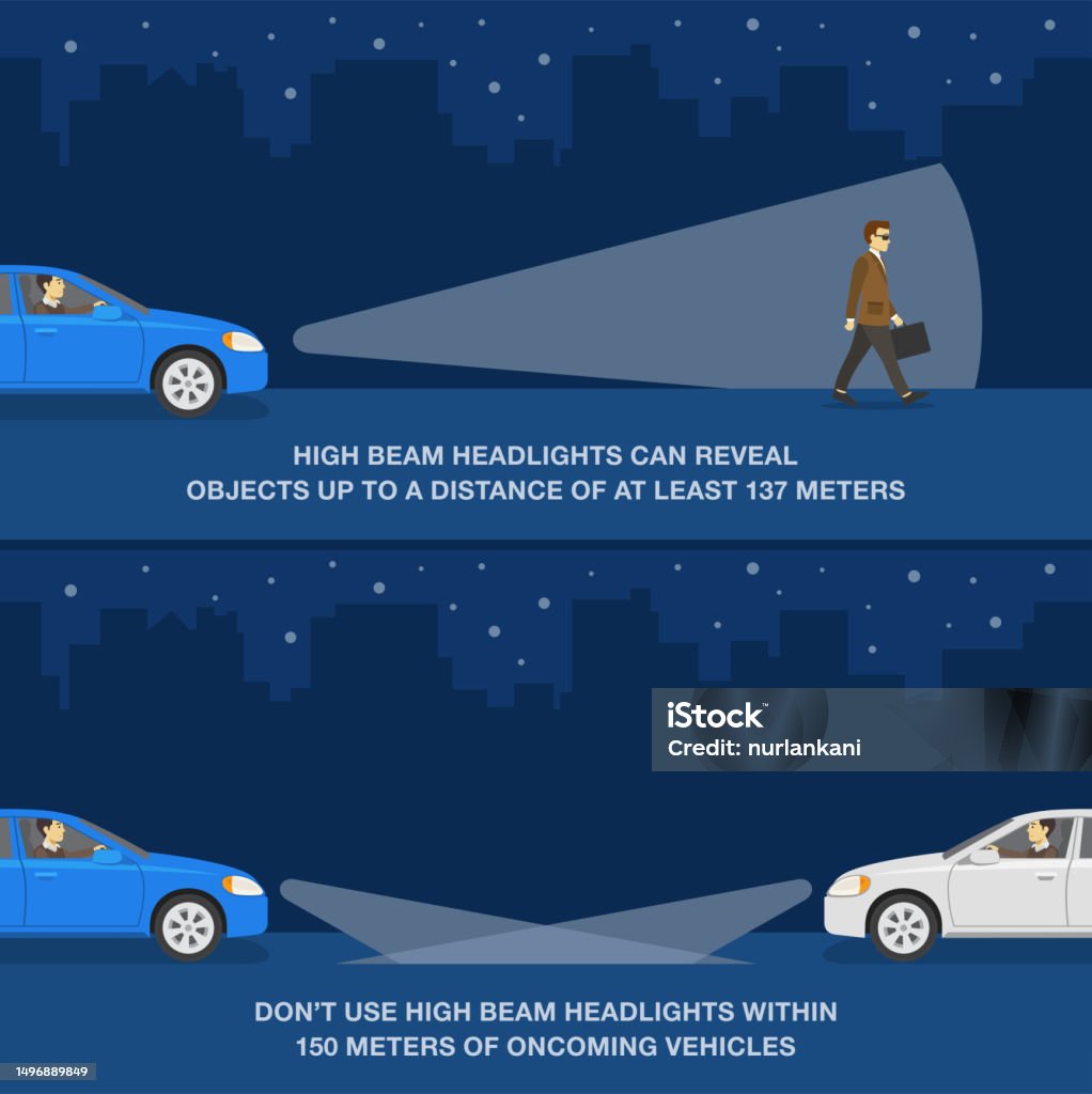 Use Headlights 2. Fog Lights (Use with Caution)