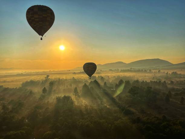 istock Hot air ballooning over the Magaliesberg 1496892721