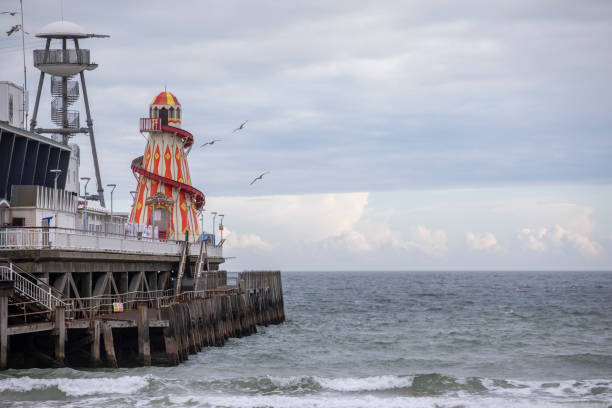 A springtime afternoon in Bournemouth, England