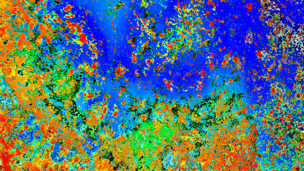 istock Multi coloured digital Cosmic microwave background picture 1496896679