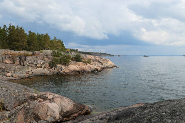 istock Scenic view of sea against the sky 1496898385