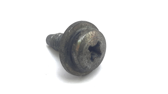 plus head bolt, on a white or isolated background