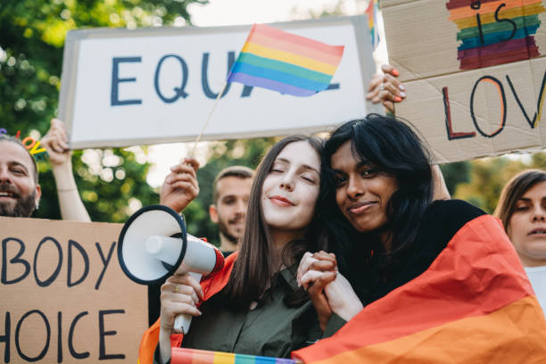 istock People are enjoying an LGBTQIA pride event 1496908190
