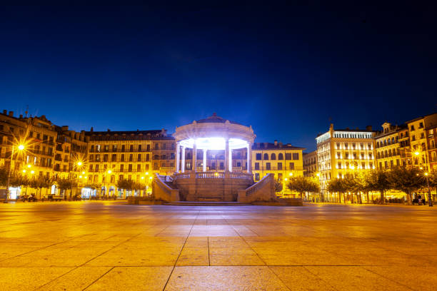 istock Pamplona Navarra Spain plaza del Castillo square 1496910158