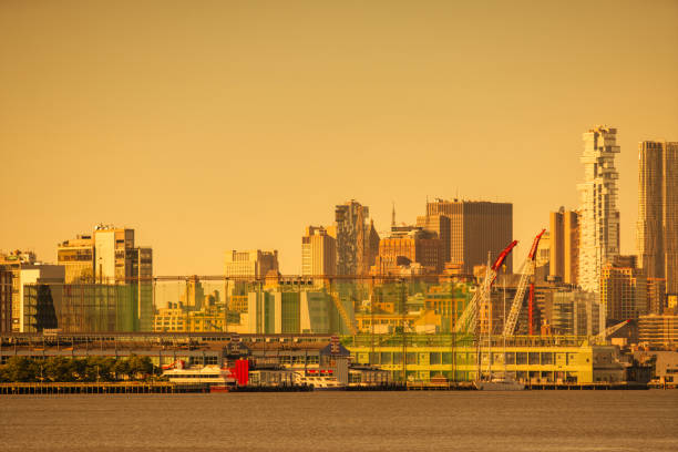 Scene in New York 2023 from hazardous air Canada fires
