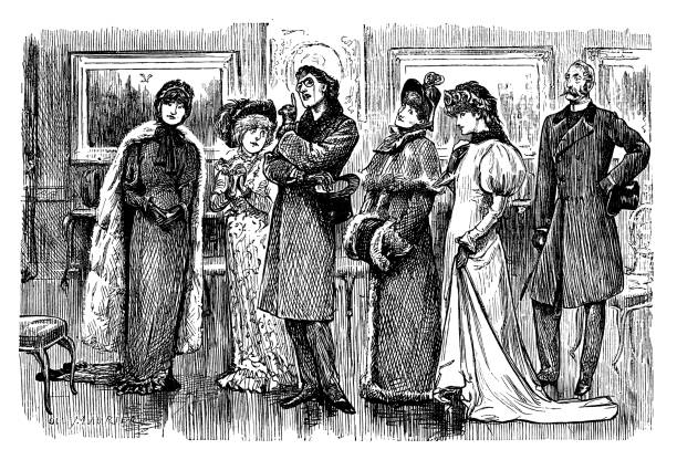 British satire caricature comic cartoon illustration