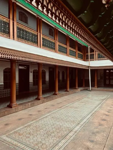 Palace inside courtyard