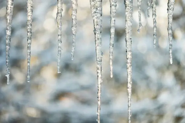 Photo of Icicles on the window