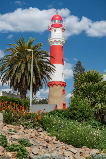 istock Historic Lighthouse in Swakopmund, Namibia, Africa 1496950718