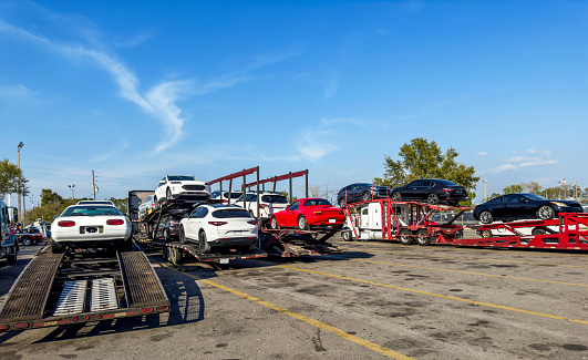 Used car transportation industry