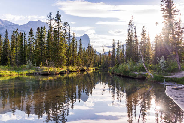istock Scenic area in Canmore, Banff National Park area 1496986495