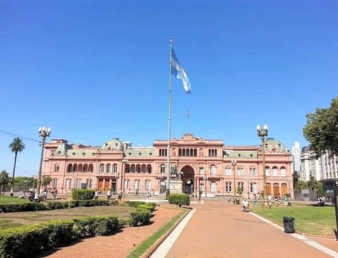 The Casa Rosada is the office of the president of Argentina,
