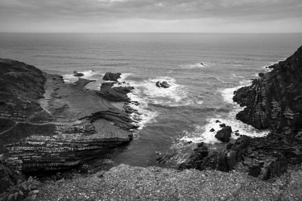 istock Beautiful cliffs with beautiful rocks and brave Atlantic Ocean 1496989919