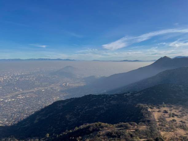 istock Air Pollution - Santiago - City - Smog 1496991610