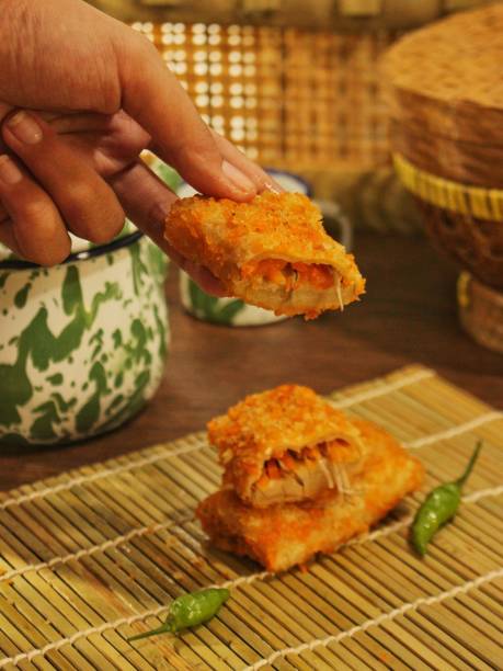 istock Creative Captures of Traditional Lumpia Snacks 1496992205