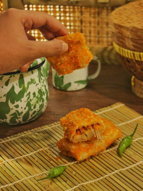 istock Creative Captures of Traditional Lumpia Snacks 1496992236