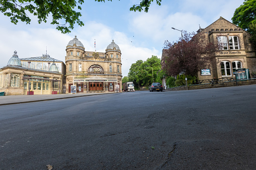 Buxton.Derbyshire.United Kingdom.June 3rd 2023.Photo of the Buxton opera house in Derbyshire