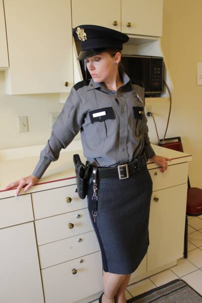 istock Female police officer 1496996606