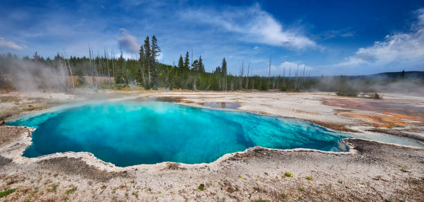 istock Abyss Pool, Yellowstone National Park 1496999603