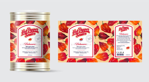 Chilli Peper Label 20+ Chilli Pepper Gold Label Stock Photos, Pictures & Royalty-Free ...