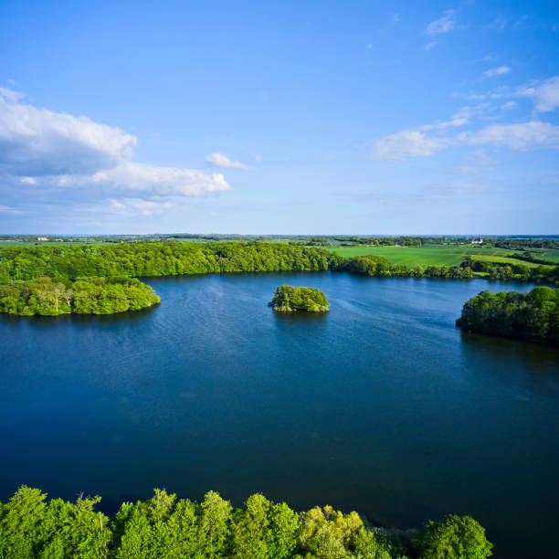 istock Island in lake 1497007956
