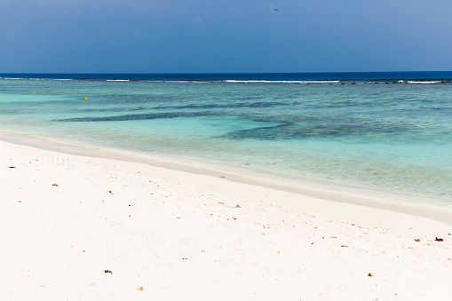 White beach at Maldives, Hulhumale atoll