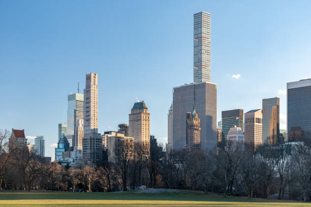 istock Skyscrapers around Central Park during a winter afternoon, New York 1497018379