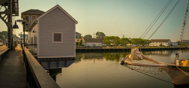 istock Mystic River summer landscape in Connecticut 1497019664