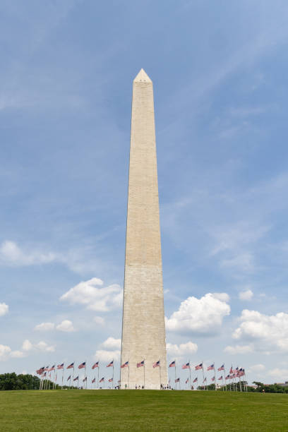 istock American flags surrounding the Washington Monument 1497031508