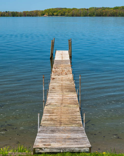 istock A walking pier jutting into a lake 1497042315