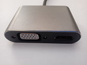connector type c to vga and hdmi