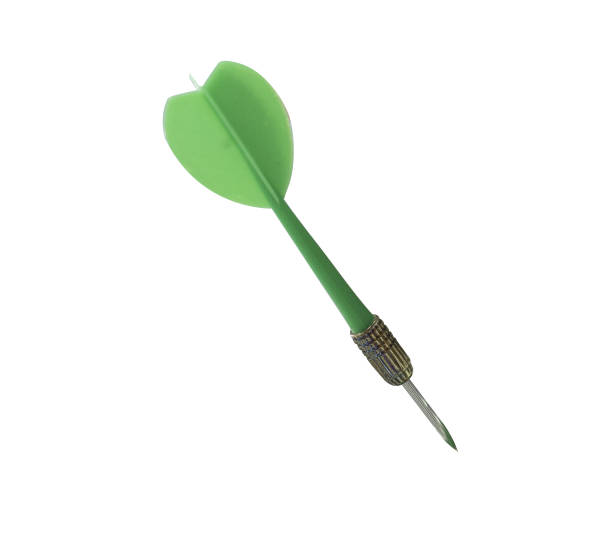 istock green dart arrow isolated on white background 1497072795