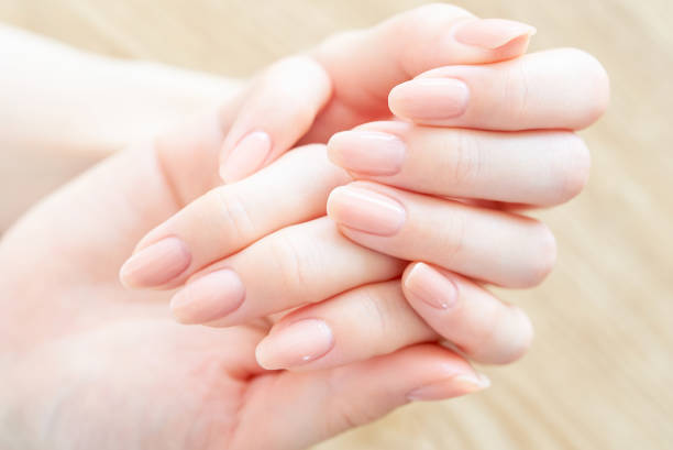 istock checking the condition of her nails 1497076845