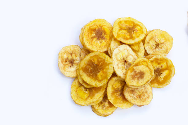 istock Banana stuffed with tamarind. Fruit snack 1497077005
