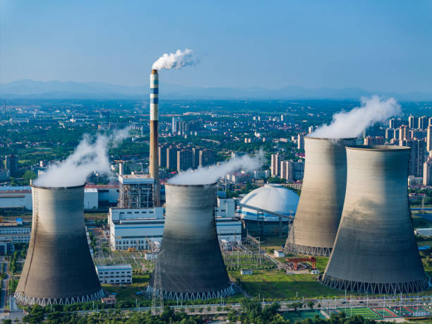 istock Thermal power plant, nuclear power plant Dukovany cooling tower 1497081086