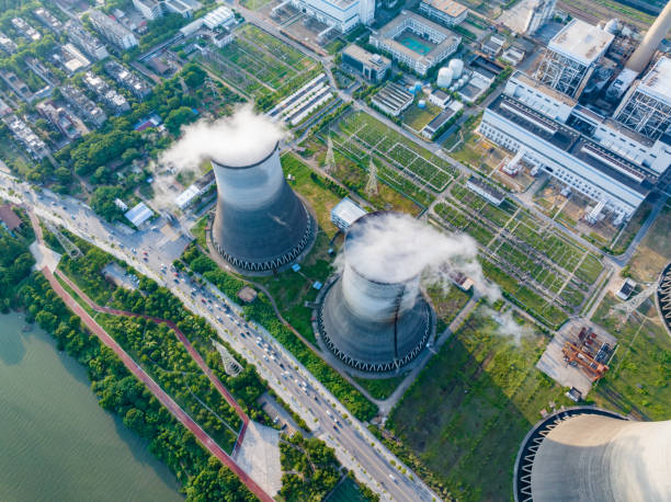 istock Thermal power plant, nuclear power plant Dukovany cooling tower 1497081704