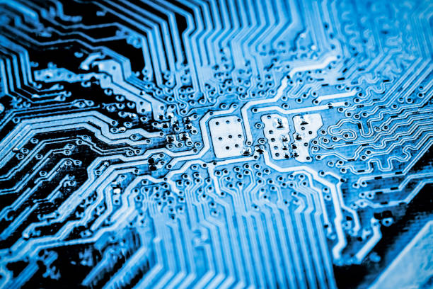 istock Abstract,close up of Mainboard Electronic background.(logic board,cpu motherboard,circuit,system board,mobo) 1497090617
