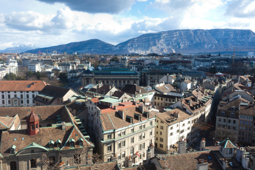 View of Downtown Geneva