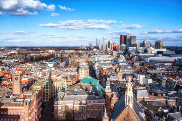 istock The Hague, Netherlands city centre skyline 1497094015