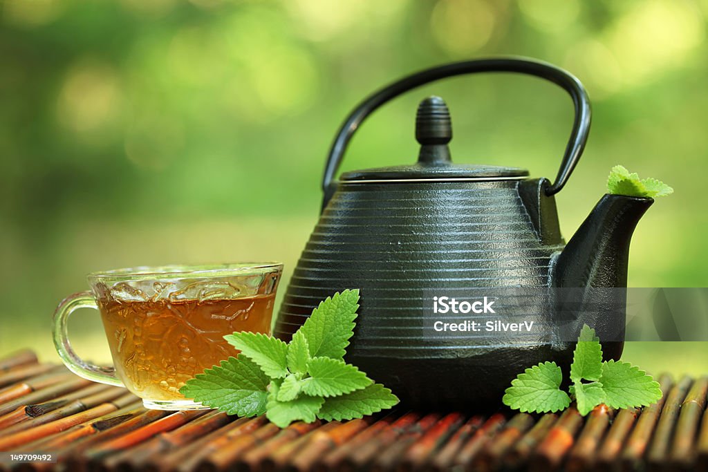 Tea Black Color Stock Photo