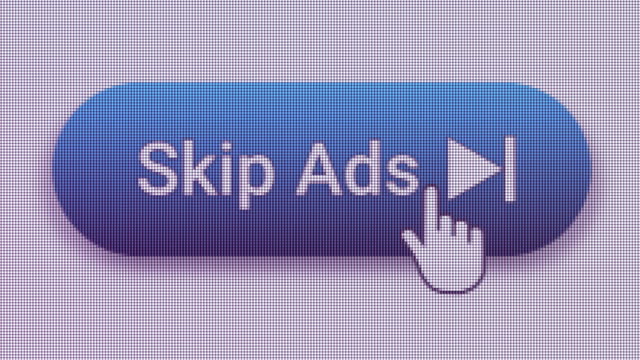 Skip Ads Click Button Front Camera Extreme Close Up