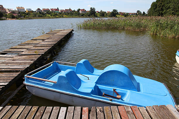 istock Pedalo in Mazury lakes 149709786