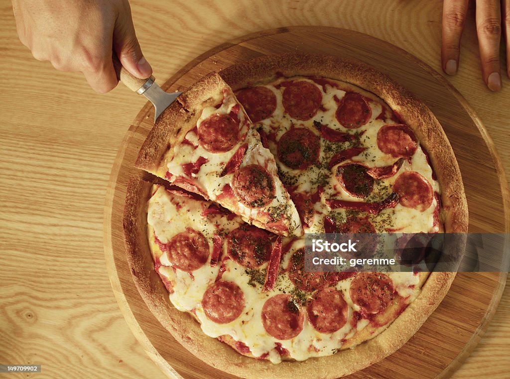 Tranche de pizza - Photo de Adulte libre de droits