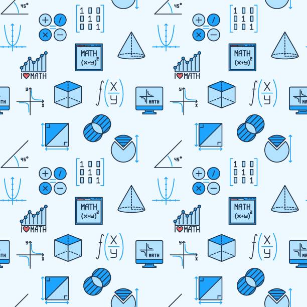 Math Pattern Clipart 30+ Sheet Music Graph Backgrounds Stock Illustrations, Royalty-Free ...