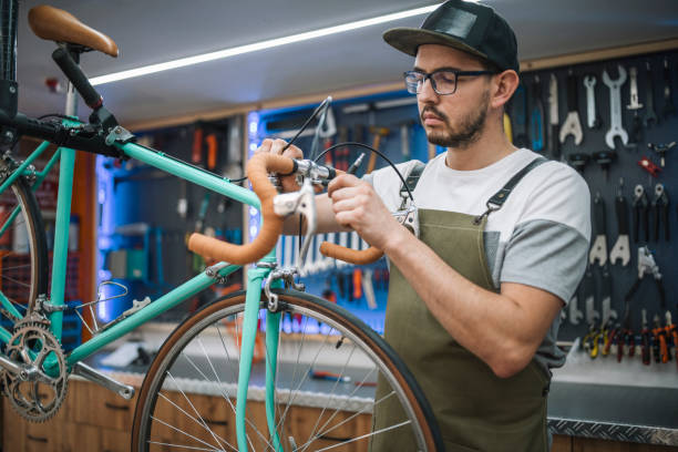 istock Retro style bicycles are my passion. 1497107514