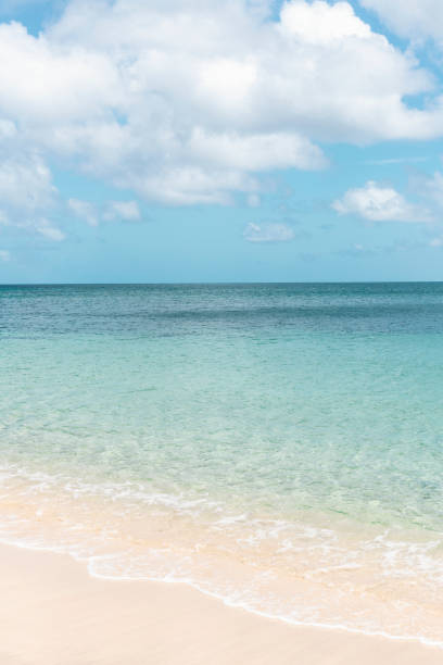istock White Caribbean beach at Beqia Island 1497116308