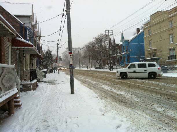 istock Toronto snow street in Winter 1497121325