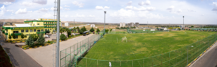 Sanliurfaspor's training facilities and football field. Sanliurfa, Turkey - June 06, 2023.