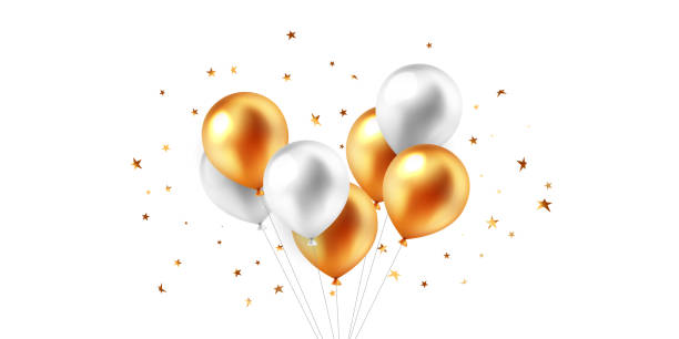 istock golden ball background for party decoration vector illustration 1497133331